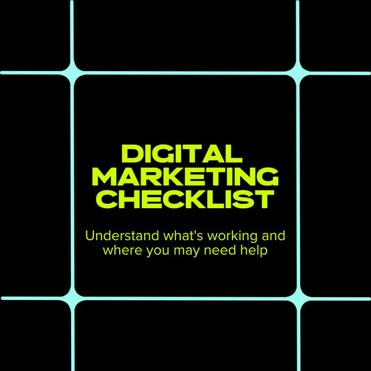 Digital Marketing Checklist